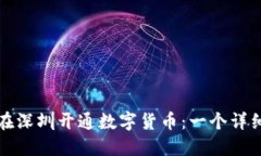 如何在深圳开通数字货币：一个详细指南
